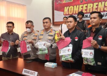 Penyelundupan Sabu Senilai 4,4 Miliar Berhasil di Gagalkan Sat Narkoba Polres Tanjabtim