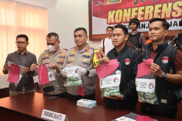 Penyelundupan Sabu Senilai 4,4 Miliar Berhasil di Gagalkan Sat Narkoba Polres Tanjabtim