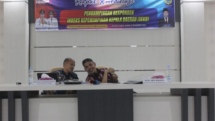 Ka. Balitbangda Tanjabtim ; Dengan IKKD yang Terukur, Penyelenggaraan Pemerintahan Diharap Dapat Diraih Secara Optimal