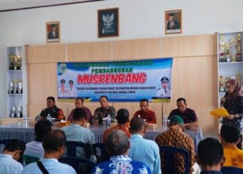Kelurahan Talang Babat Gelar Musrenbang, Banyak Usulan Prioritas Untuk Kepentingan Masyarakat