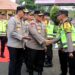 Pastikan Keaman PAM Pemilu 2024, Waka Polda Jambi Cek Kesiapan Personel Polres Tanjabtim