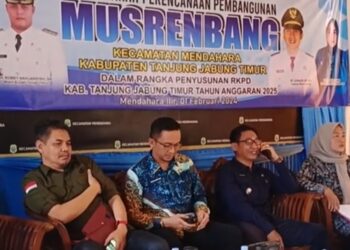 Musrenbang Kecamatan Mendahara, 99 Usulan Prioritas Dipaparkan Camat Mendahara M. Junaedi