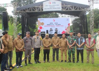 Ini Pesan Wabup Tanjabtim Saat Hadiri Apel Siaga Pemilu 2024