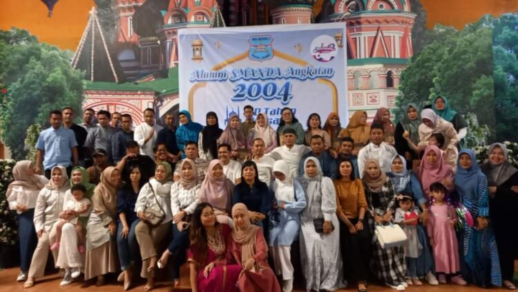 Ikatan Alumni SMANDA Jambi 2004 Gelar Buka Puasa Bersama Sekaligus Reuni 20 Tahun Kebersamaan