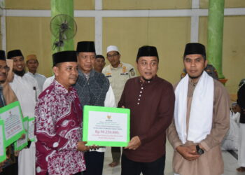 Sekda Sapril Tutup Safari Ramadhan 2024 Pemkab Tanjabtim di Desa Simbur Naik