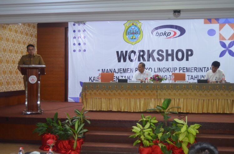 Inspektorat Laksanakan Workshop Manajemen Risiko Lingkup Pemkab Tanjab Timur