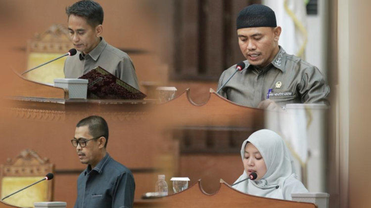DPRD Tanjabtim Gelar Rapat Paripurna, Pandangan Umum Fraksi – Fraksi DPRD terhadap 2 Ranperda