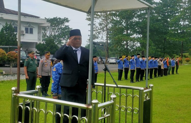 Wabup Jadi Inspektur Upacara Hari Kebangkitan Nasional Ke 116, Hari Satpol-PP Ke 74 dan Hari Satuan Linmas Ke 62
