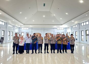 Pusat Penelitian Dan Pengembangan Polri Bertandang Ke Polres Tanjabtim