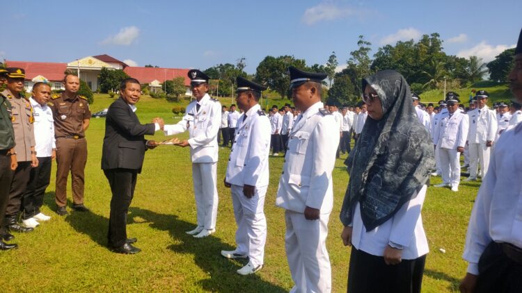 Bupati Romi Kukuhkan Perpanjangan Masa Jabatan Kades dan BPD Se Tanjabtim