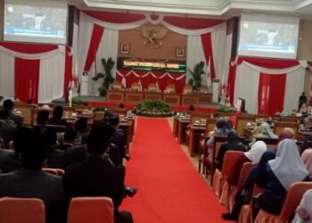 Sambut HUT Kemerdekaan RI Yang Ke 79, DPRD Tanjabtim Gelar Sidang Paripurna Istimewa “Mendengar Pidato Kenegaraan Presiden RI”