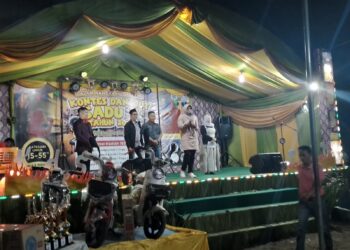 Hadiri Acara Kontes Dangdut Sadu, Dilla Disambut Antusias