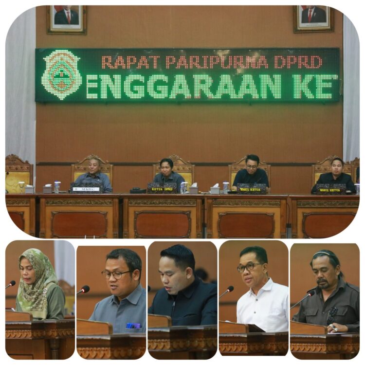 Pendapat Akhir Fraksi DPRD Tanjab Timur Terhadap Ranperda Perubahan APBD Tahun Anggaran 2024