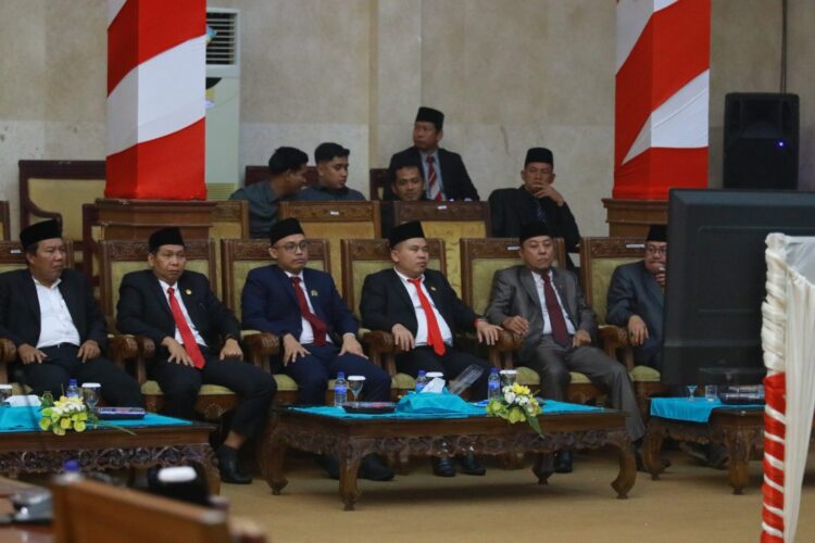 DPRD Tanjab Timur Gelar Rapat Paripurna Dengar Pidato Kenegaraan Presiden RI