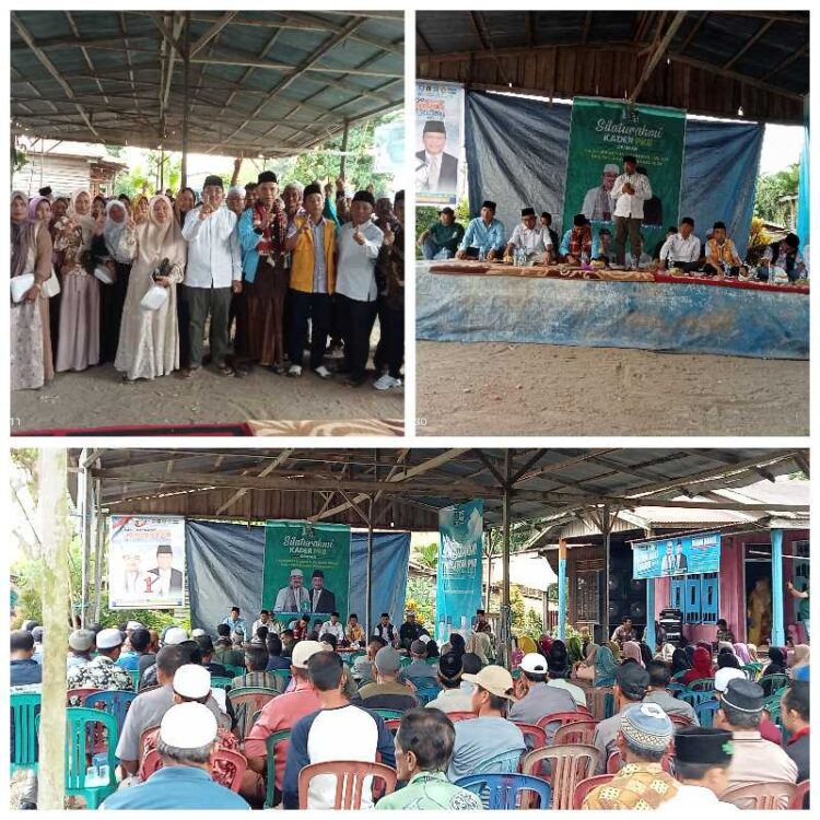 Hadiri Silaturahmi Bersama Kader PKB Calon Bupati UAS – Katamso Disambut Ratusan Masyarakat