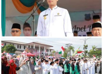 Pjs Bupati Tanjabbar Pimpin Upacara Peringatan Hari Santri Nasional Tahun 2024