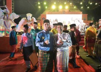Pjs. Bupati Tanjabbar Hadiri Malam Puncak Festival Baswara Nuraga Nusantara 2024