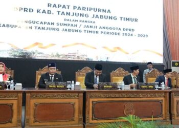 Bupati,Wakil Bupati Hadiri Pengucapan Sumpah,Janji Anggota DPRD Masa Jabatan 2024-2029