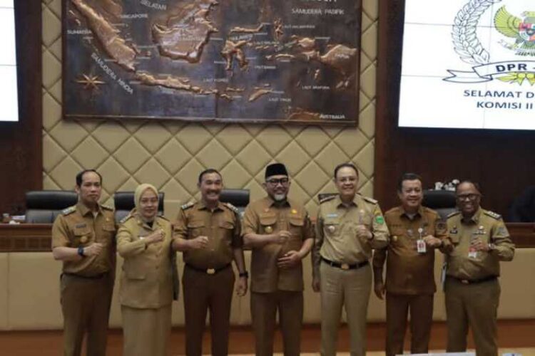 Persiapan Pilkada Serentak 2024, Pjs. Bupati Tanjabbar  Ikuti RDP dengan Komisi II DPR RI