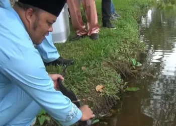 Plt Bupati Tanjabtim Hadiri Sedekah Alam di Taman Rakyat Tanjabtim