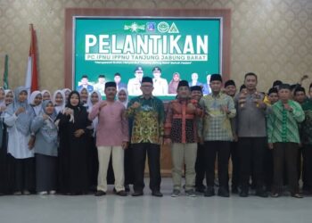 Bupati Tanjabbar Hadiri Acara  Pelantikan Pimpinan Cabang IPNU dan IPPNU Untuk Masa Khidmat 2023-2025