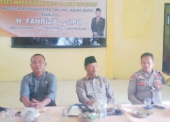 Tampung Aspirasi Warga Taman Raja dalam Reses DPRD Tanjabbar H.Fahrizal
