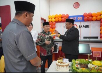 Ketua DPRD Tanjabbar Hamdani,SE Hadiri Perayaan  HUT Bank Jambi ke-62