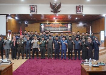 DPRD Tanjabbar Gelar Paripurna Pengumuman, Penetapan Paslon Bupati dan Wakil Bupati Terpilih Pilkada Serentak Tahun 2024