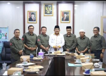 Bupati Tanjabbar Laksanakan Audiensi dengan Komisi Penyuluhan Pertanian