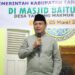 Wabup Tanjabbar Awali Safari Ramadan Pertama  Di Masjid Baiturrahman Desa Tanjung Makmur Kecamatan Merlung