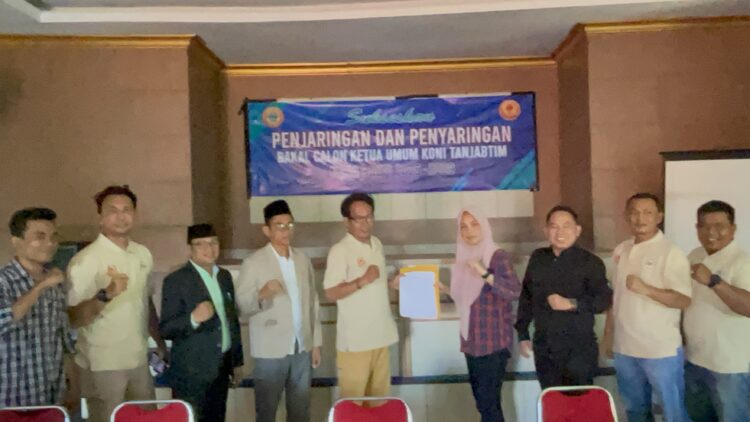 Ernawati Maju Dalam Bursa Penjaringan Bakal Calon Ketua KONI Tanjabtim