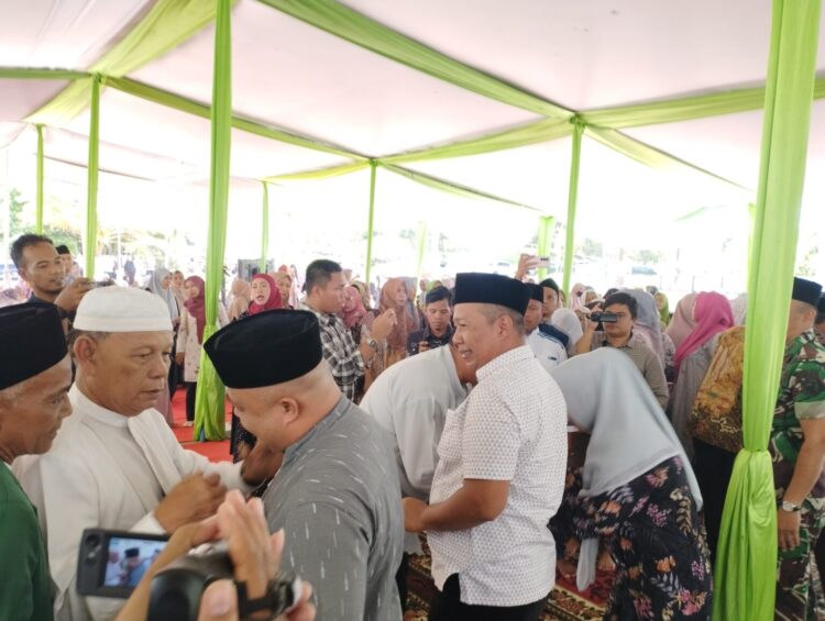 Peringati Isra Mi’raj Tahun 2025 Serta Pengantar Purna Tugas Masa Jabatan Bupati dan Wakil Bupati Tanjabtimur