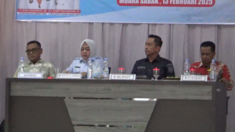 Musrenbang Kecamatan Muara Sabak Timur, Dewan Tegaskan OPD Harus Prioritaskan Kepentingan Masyarakat