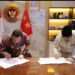 Bupati Tanjabbar Teken  Naskah Perjanjian Hibah Barang Milik Daerah Dengan BIN