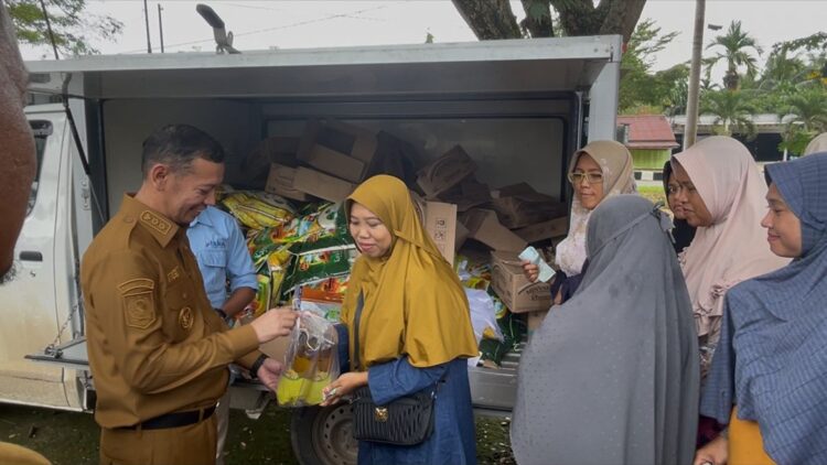 Wabup Tanjabtimur Tinjau Gerakan Pangan Murah untuk Ketahanan Pangan