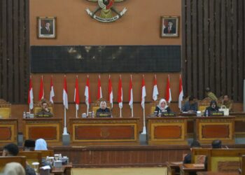DPRD Tanjabtim Gelar Paripurna Pendapat Akhir Fraksi Terhadap LKPJ Bupati Tahun 2024