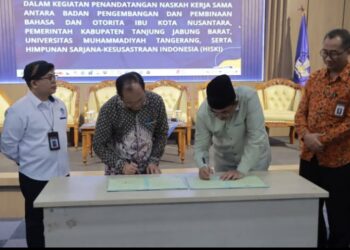 Pemkab Tanjabbar Gandeng Badan Bahasa untuk Lestarikan Bahasa dan Budaya