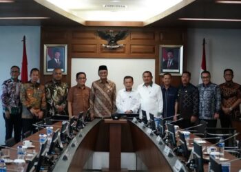 Dorong Percepatan Infrastruktur, Mewakili Bupati,Sekda Tanjabbar Ikuti Kunjungan Resmi ke Kementerian PUPR Jakarta