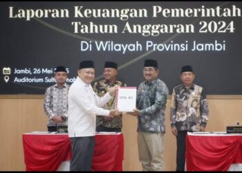 Kembali lagi Kabupaten Tanjabbar Raih WTP  Ketujuh Kali Berturut-turut,Ini Prestasi Terbaik Hingga Dipuji Atas Stabilitas Tanpa Defisit Anggaran