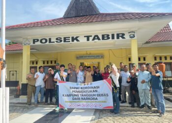 Desa Rantau Limau Manis Ditunjuk Jadi Kampung Tangguh Bebas Dari Narkoba