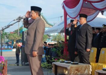 Bupati Tanjabbar Pimpin Upacara Hari Lahir Pancasila 2025