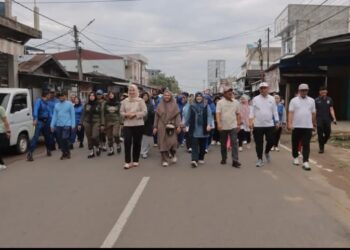 Bupati Tanjabbar Ajak Warga Jalan Santai Bersama,Dalam Giat Peringati Hari Lahir Pancasila