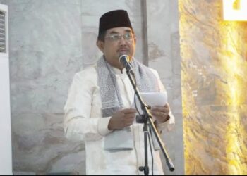 Bupati Tanjabbar Dan Jajaran Forkopimda Laksanakan Salat Iduladha di Masjid Al-Anwar, Wujudkan Ukhuwah dan Kepedulian