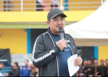 Open Turnamen Piala Soeratin U-13 dan U-15 Tahun 2025.Di Buka Resmi Oleh Bupati Tanjabbar