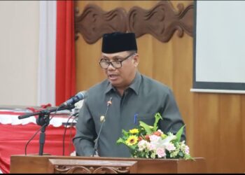 Wabup Tanjabbar Hadiri Rapat Paripurna DPRD, Sepakati Perubahan KUA-PPAS APBD 2025