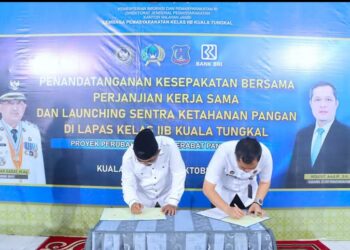 Bupati Tanjabbar Secara Resmi Perkuat Sinergi dengan Ditjen Pemasyarakatan Jambi
