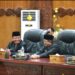 Bupati Didampingi Wakil Bupati Tanjabbar Hadiri Rapat Paripurna Istimewa PAW DPRD Tanjab Barat