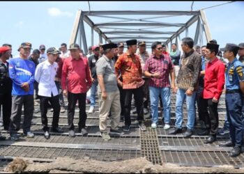 Bupati Tanjabbar Dampingi Anggota DPR RI Komisi  V Reses Ditanjabbar,Terpusat Ke Pelabuhan Roro Dan Infrastruktur Jalan Nasional