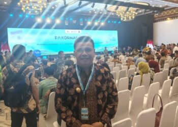 Wakil Bupati Tanjabbar  Hadiri Rakornas TPAKD 2025