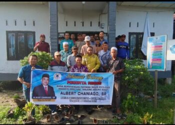 Albert Chaniago Gelar Reses, Serap Aspirasi Warga Desa Makmur Jaya